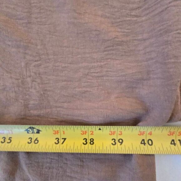 Tangerine Womens Tan Oversized Kimona Style Sleeve Top - Picture 6 of 9